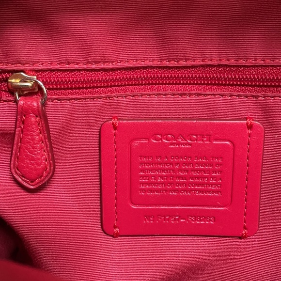 COACH Mini Backpack w/ Gold Hardware - Picture 9 of 12